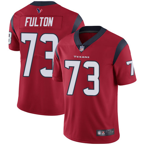 Houston Texans Limited Red Men Zach Fulton Alternate Jersey NFL Football #73 Vapor Untouchable